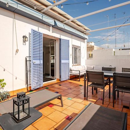 Apartamento Ático la Azotea con terraza PRIVADA Sevilla Exterior foto